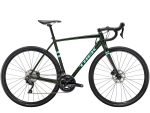 Dark green Trek Checkpoint ALR 5 - Crossbar 54", disc brakes, thin tyres, side view.