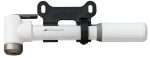 Bontrager Air Support Pump with black bracket—compact and ideal for every cyclist.