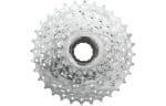 Top view of SunRace MFE909 9-Speed Freewheel showing multiple gears.