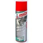 CYCLON PRONTO BRAKE CLEANER SPRAY 500ML, at Clifden Bike Hire, with red cap and brake label.