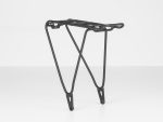 Bontrager BackRack Disc MIK rear rack, black metal, for bikes with MIK system, on white background.