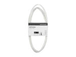 Rim Strip Bontrager TLR 700c Road 17.5mm White, at Clifden Bike Hire on black background.