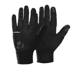 Black Bontrager Circuit Windshell Gloves, Double Extra Large, palm up and down.
