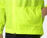 Person wearing Bontrager Circuit Cycling Rain Jacket Extra Small with hand in side pocket.