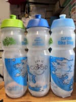 Three Clifden Bike Shop bottles